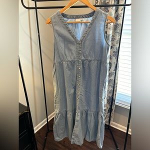 Women’s M New Direction Chambray Dress